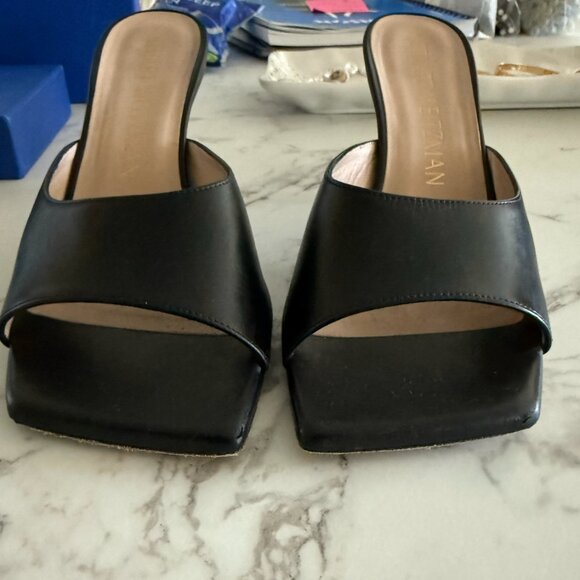 Stuart Weitzman Tia 75 Slide Sandal - sz 9 (39.5) - Picture 2 of 8